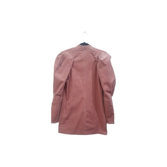 Ted Baker Tipto Exaggerated Long Sleeves Corduroy Mini Dress Size 1 US 4 - Picture 6 of 13